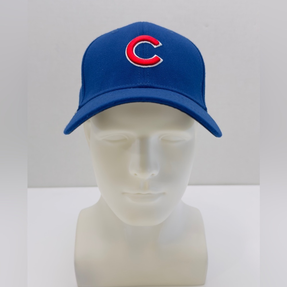 Chicago Cubs New Era 39thirty Stretch Fit Team Classic Cap/hat Medium-Large - Picture 7 of 14